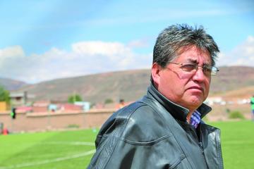 El presidente del cuadro potosino, Wilson Gutiérrez.