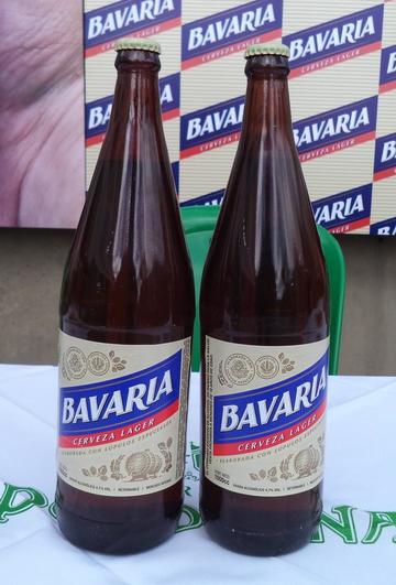 La botella del nuevo producto.