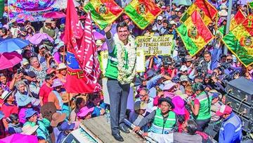 Alcalde Leyes: "vengan a encarcelarme, estoy aquí en Cochabamba"