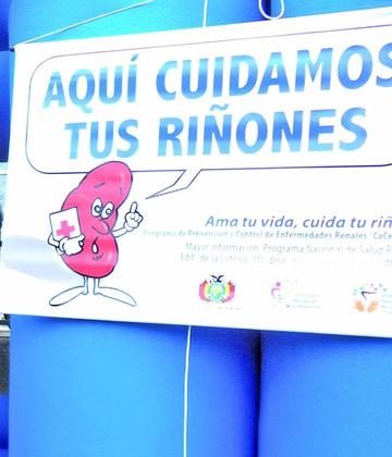 Campaña detecta las patologías del riñón