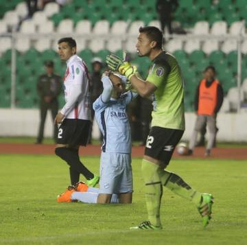 De izq. a der. Luis Torrico, Marcos Riquelme y Jorge Ruth.