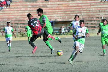 El partido de la octava fecha se jugó en el estadio “Potosí”.