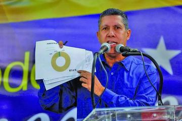 El candidato opositor, Henri Falcón, desconocIó los comicios y pidió que vuelvan a convocarse.