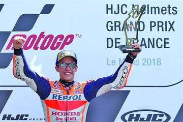 Marc Márquez se impone en el Gran Premio de Francia de MotoGP