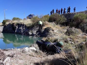 Anciano muere ahogado en un pozo de agua estancada