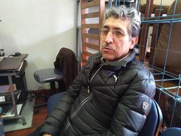 Héctor Córdoba, ex viceministro de Minería y experto del área de la Fundación Jubileo.