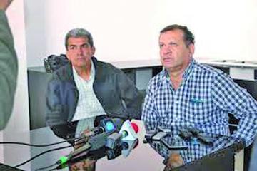 Milton Melgar junto a David Paniagua.