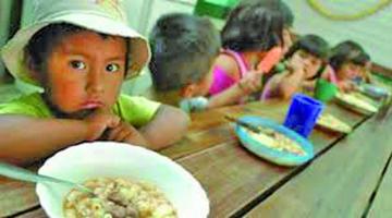 La desnutrición crónica infantil afecta a once municipios de La Paz