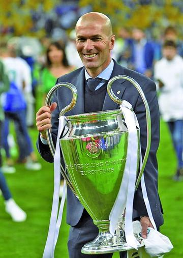 Zidane: "con talento y trabajo lo hemos conseguido"