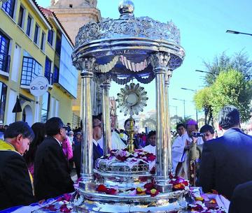 La fiesta de Corpus Christi en Potosí