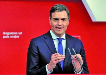 El socialista Pedro Sánchez es el nuevo presidente de España