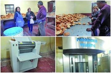 Inspección revela una buena elaboración de pan en Velarde