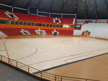 Ponen a punto el coliseo para los cotejos de la Libobásquet 