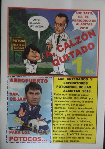 La tapa de A calzón quitado.