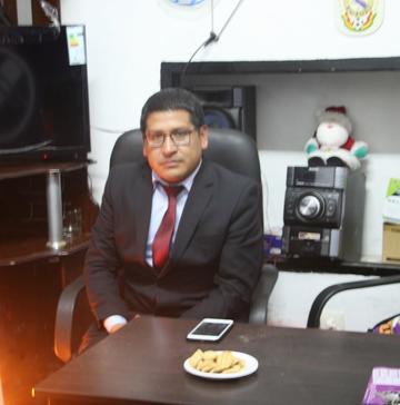 El presidente de los socios Franklin Elías.