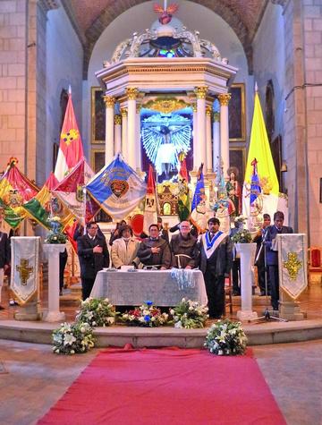 El acto se desarrolló en el templo de San Antonio de Padua.