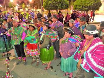 Compartieron el momento de la fiesta.