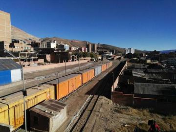 La estación se halla en una zona residencial y la presencia de mineral en polvo afecta a miles de ciudadanos.