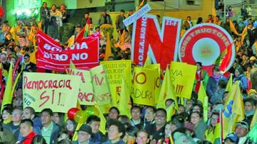 Los activistas del "Bolivia dijo No" prevén viaje a Potosí para agosto