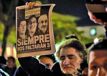 Colombia concluye la identificación de los restos de periodistas