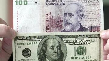 Precio del dólar en Argentina se dispara tras "miércoles negro"
