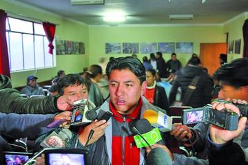 El ganador en declaraciones a la prensa tras conocer el resultado.
