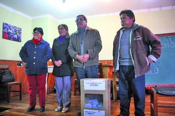 El Comité Electoral realizó el cómputo de votos y declaró ganador a Pumari.