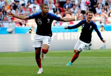 Francia elimina a Argentina del Mundial de Rusia