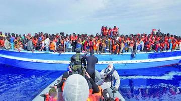 Más de 200 inmigrantes mueren en el Mediterráneo