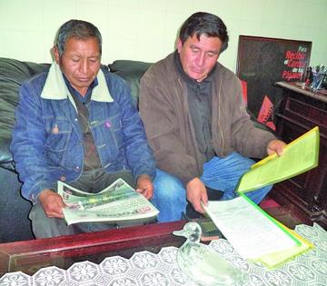 El padrastro de la niña, Demetrio Guzmán Condori y el profesor, David Ocampo Ramos.