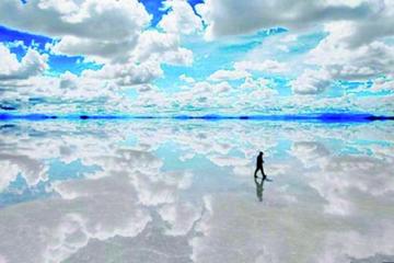 Invidente pasará  el Salar de Uyuni