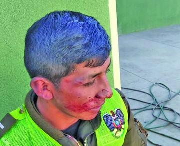 Detienen a un minero porque golpeó a un funcionario policial
