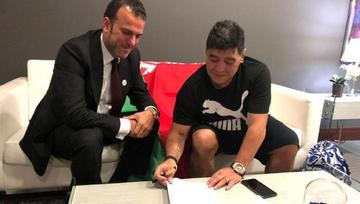 Maradona asume la presidencia de Dinamo