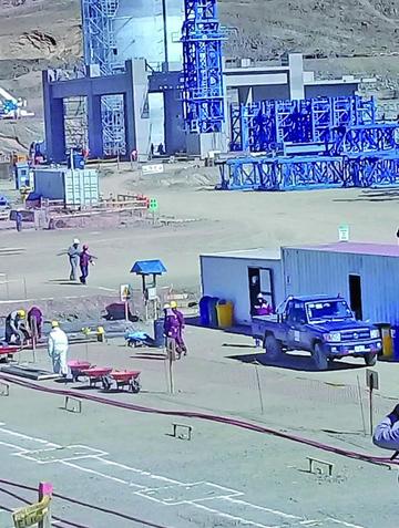 Las obras de la factoría son en Chiutara.