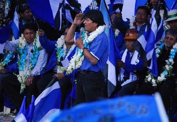 El MAS inicia campaña a favor de Evo Morales en enero del próximo año