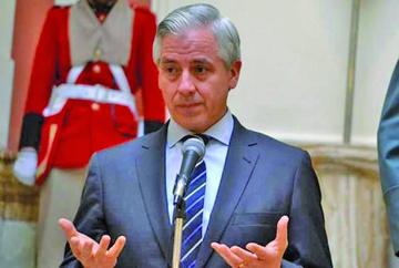 El vicepresidente Áñvaro García Linera.