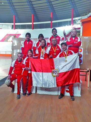 El equipo potosino se ubico en el quinto lugar con una plata y un bronce.