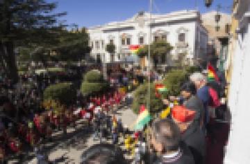 Asambleistas de Demócratas demandaron respeto al 21 F.