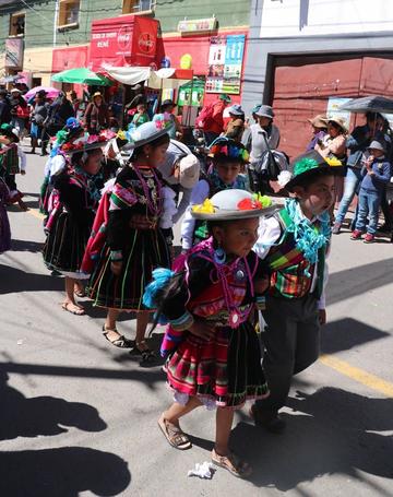 Se distinguió la alegría y entusiasmo de los bailarines.