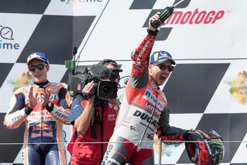 Lorenzo gana el GP de Austria de MotoGP