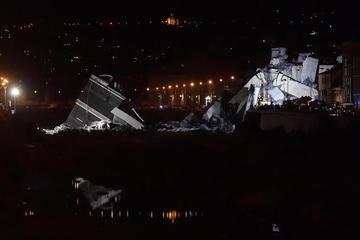 Derrumbe de puente deja una veintena de muertos en Italia