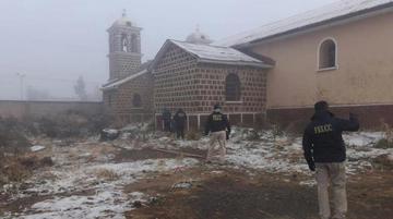 El cuerpo de la menor de edad fue enterrado en la misma iglesia.