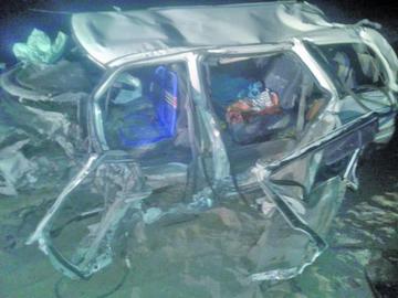 Hay cuatro personas heridas tras accidente