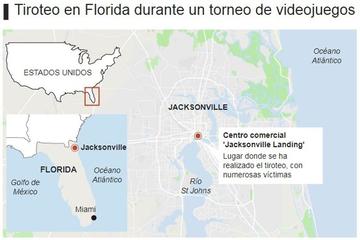 Tres muertos y 11 heridos deja un tiroteo en Florida 