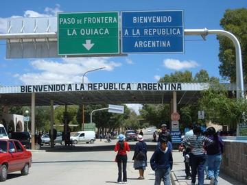 Villazón es la población de frontera con la república Argentina.
