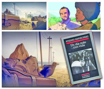 Llevan un libro al filme de animación