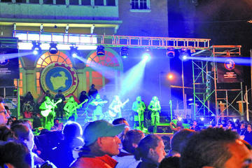 La música le puso un toque especial a la actividad.