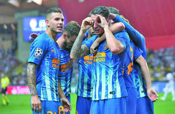 Atlético de Madrid vence 2-1 a Mónaco en el “Louis II”