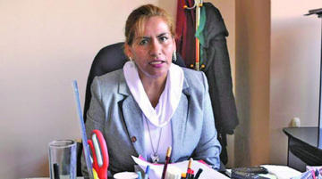 La jueza Patricia Pacajes.
