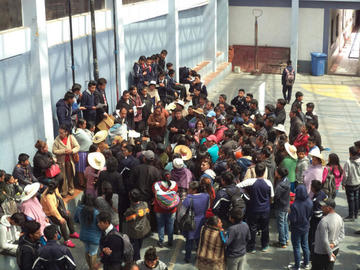 Las unidades educativas sortearon las plazas disponibles.